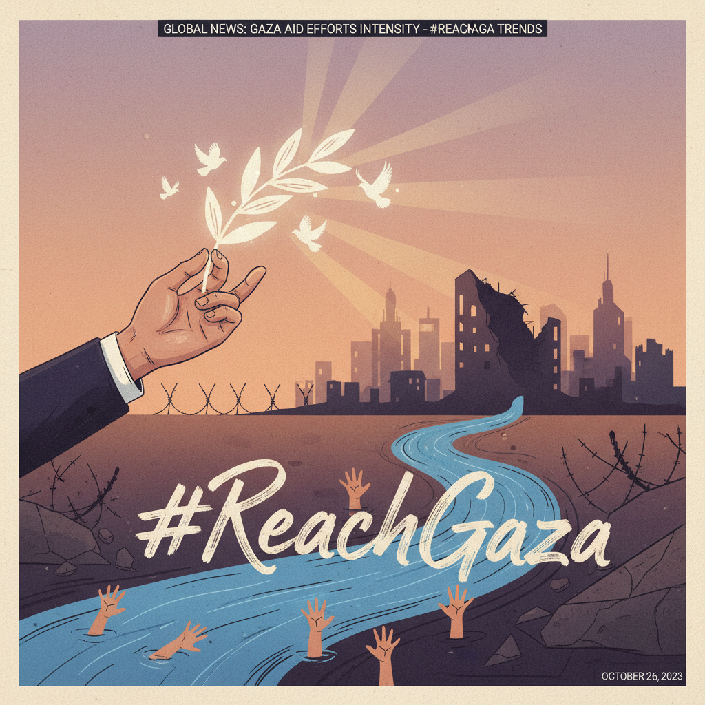 #ReachGaza Hareketinin Küresel Etkisi: Dijital Aktivizm ve İnsanlığa Sesleniş