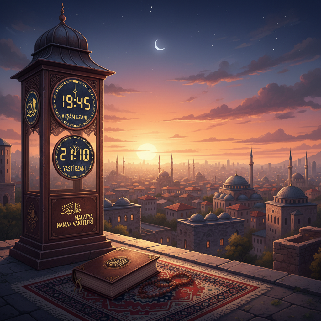 Malatya Namaz Vakitleri: En Doğru ve Güncel Saatler