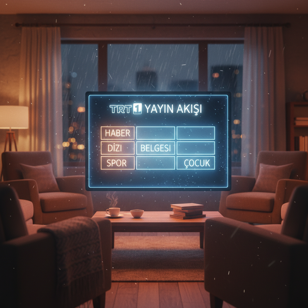 TRT 1 Yayın Akışı Rehberi: Bugün Neler Var, Nasıl Takip Edilir?